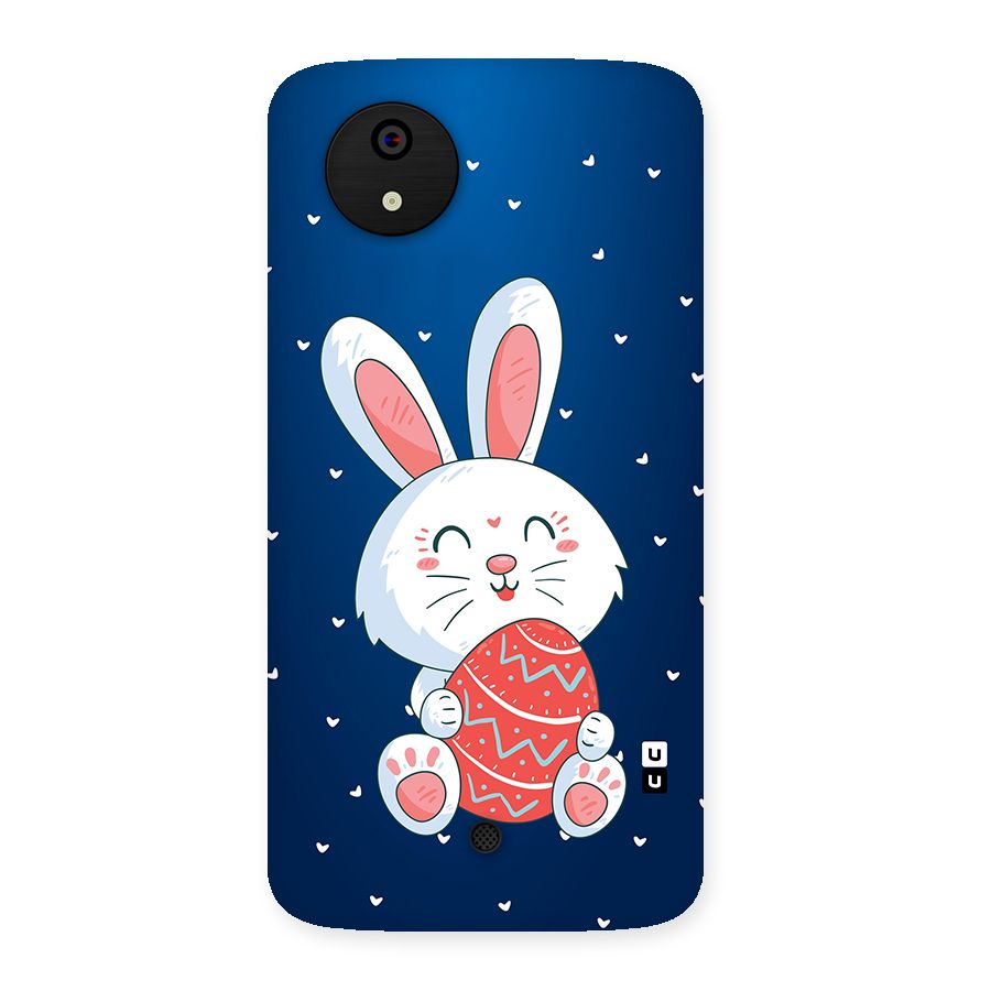 Happy Festive Bunny Back Case for Micromax Canvas A1