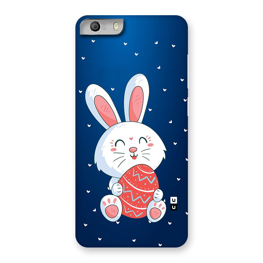 Happy Festive Bunny Back Case for Micromax Canvas Knight 2