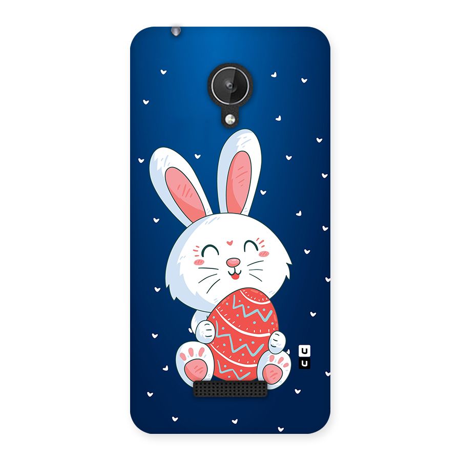 Happy Festive Bunny Back Case for Micromax Canvas Spark Q380