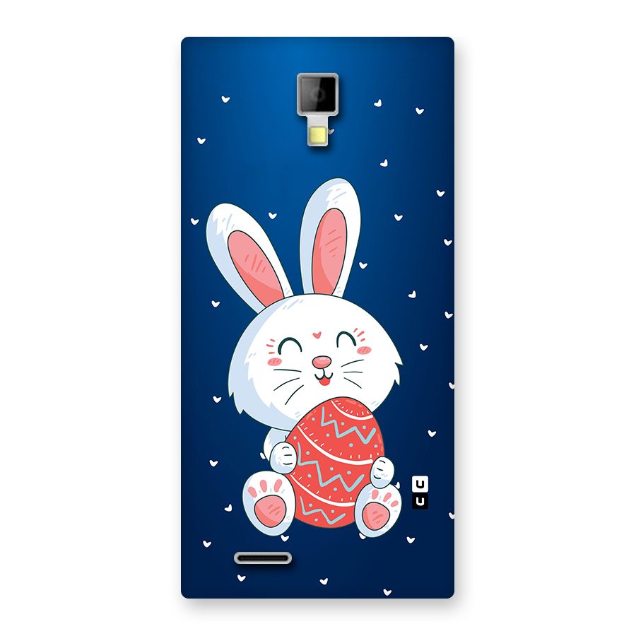 Happy Festive Bunny Back Case for Micromax Canvas Xpress A99