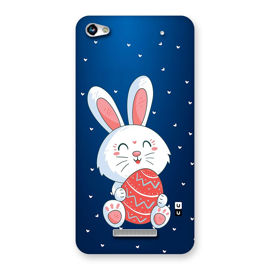 Happy Festive Bunny Back Case for Micromax Hue 2