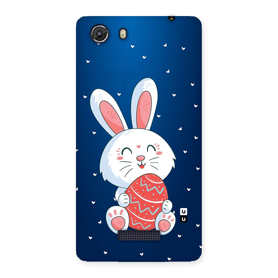 Happy Festive Bunny Back Case for Micromax Unite 3