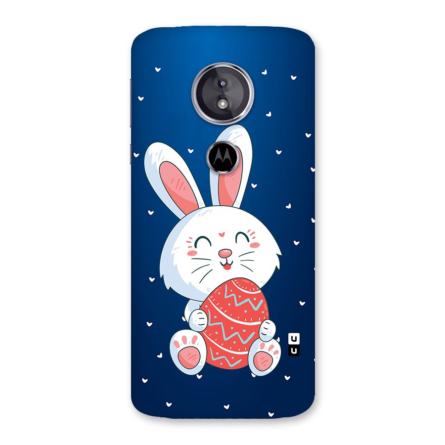 Happy Festive Bunny Back Case for Moto E5