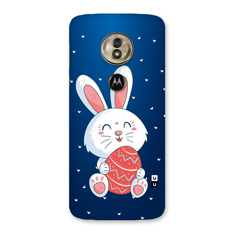 Happy Festive Bunny Back Case for Moto G6 Play