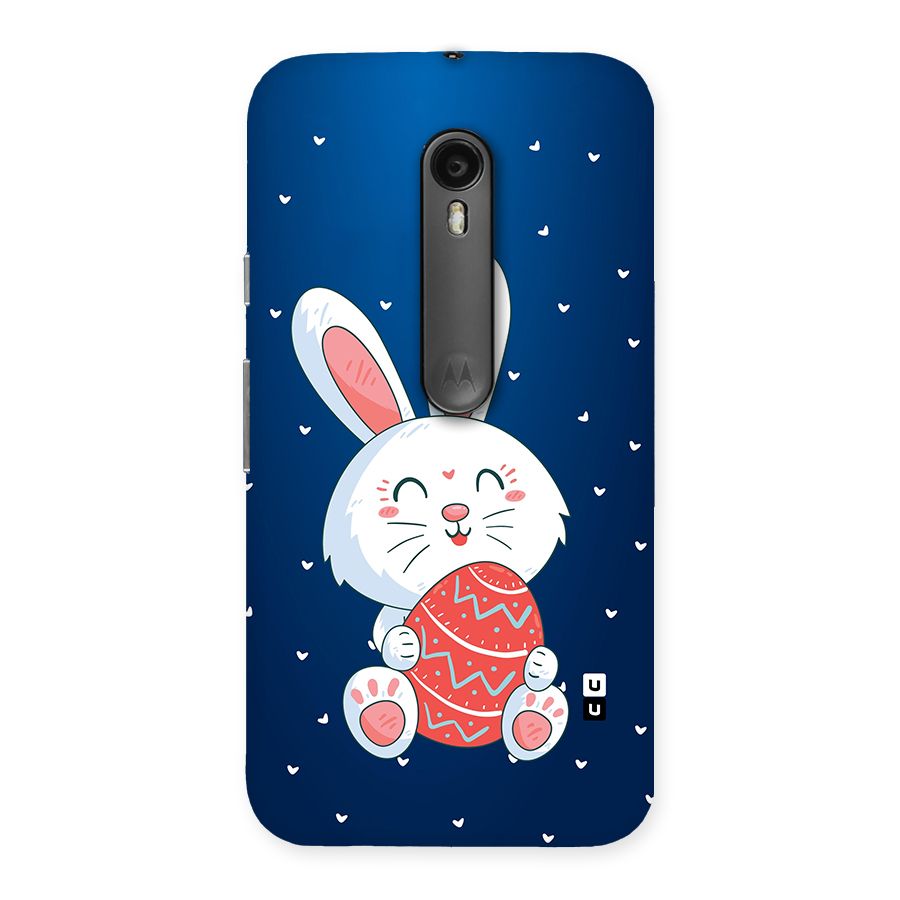 Happy Festive Bunny Back Case for Moto G Turbo