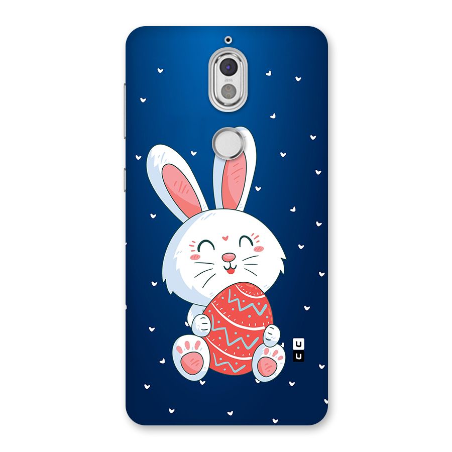 Happy Festive Bunny Back Case for Nokia 7