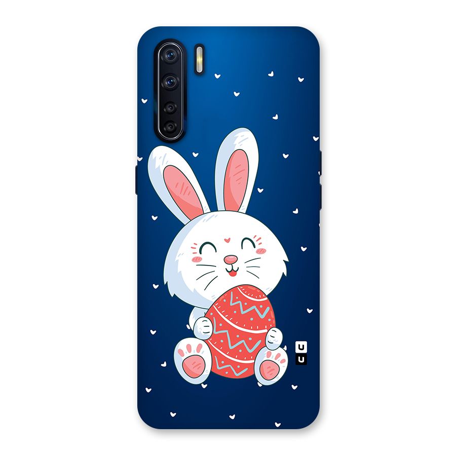 Happy Festive Bunny Back Case for Oppo F15