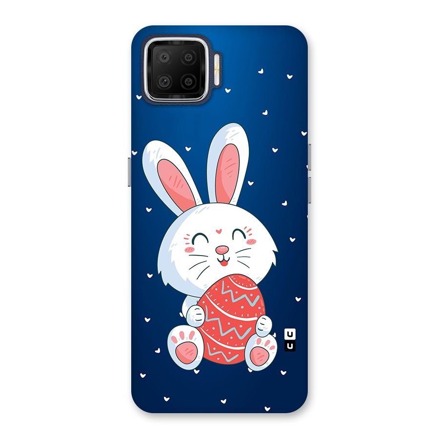 Happy Festive Bunny Back Case for Oppo F17