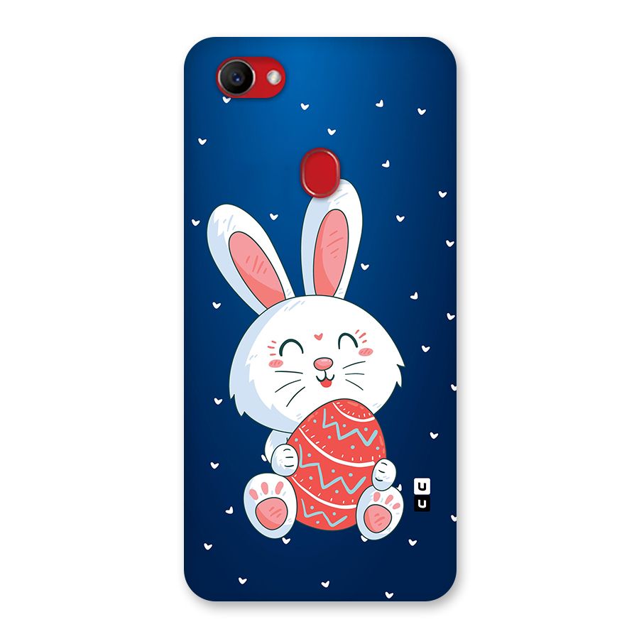 Happy Festive Bunny Back Case for Oppo F7