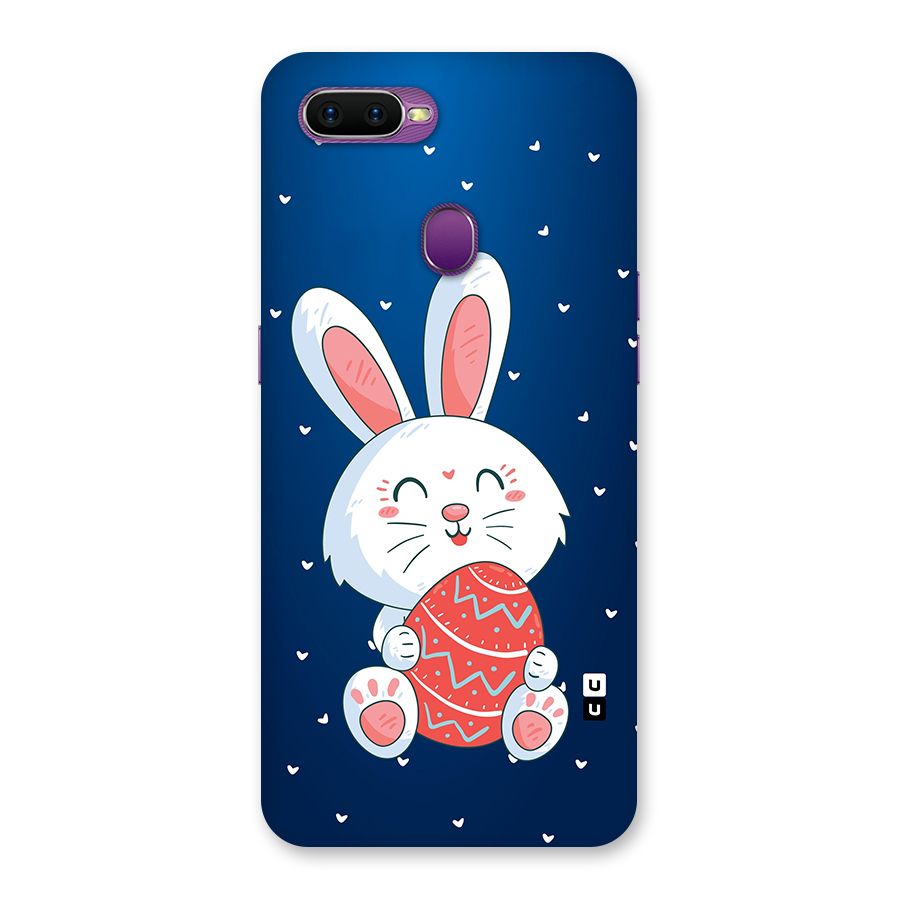 Happy Festive Bunny Back Case for Oppo F9