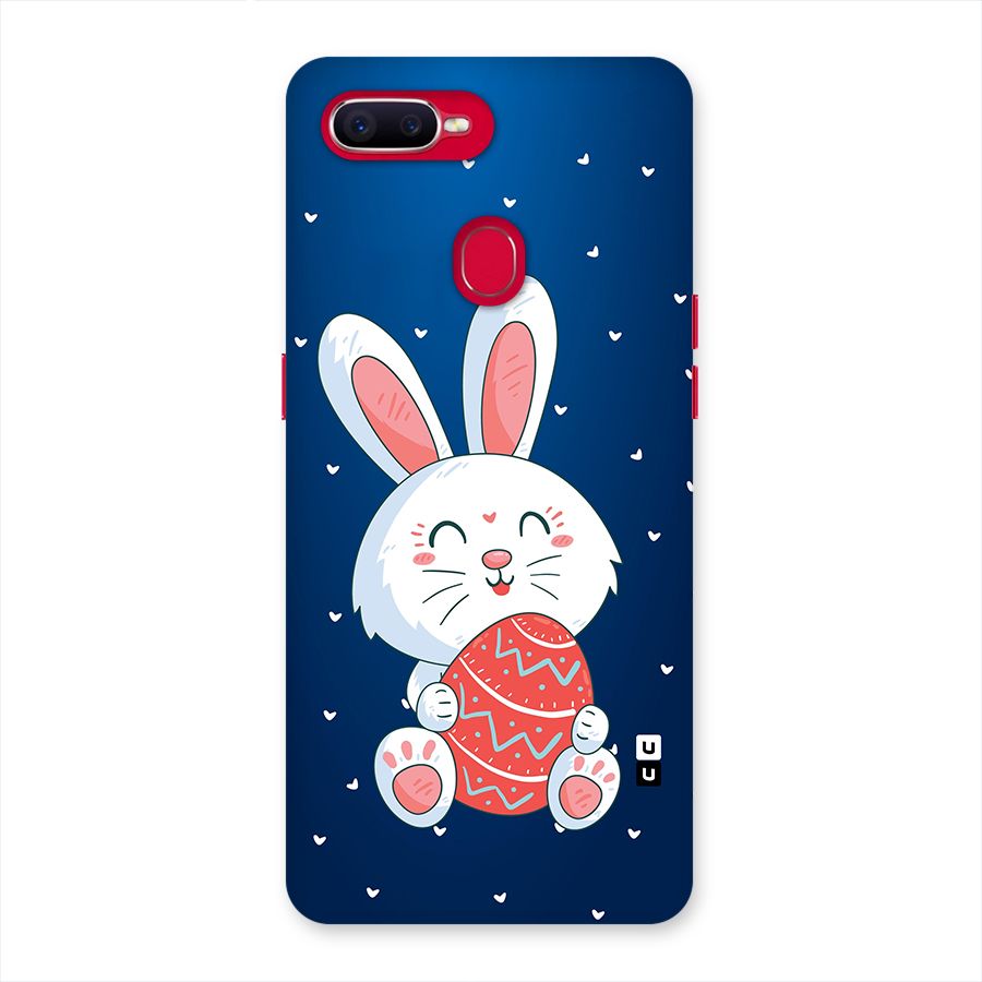 Happy Festive Bunny Back Case for Oppo F9 Pro