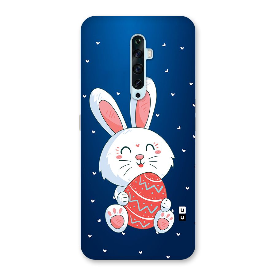 Happy Festive Bunny Back Case for Oppo Reno2 Z