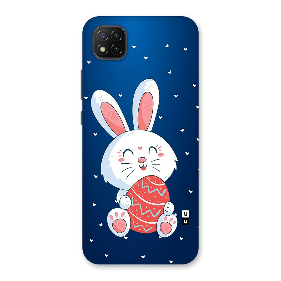 Happy Festive Bunny Back Case for Poco C3