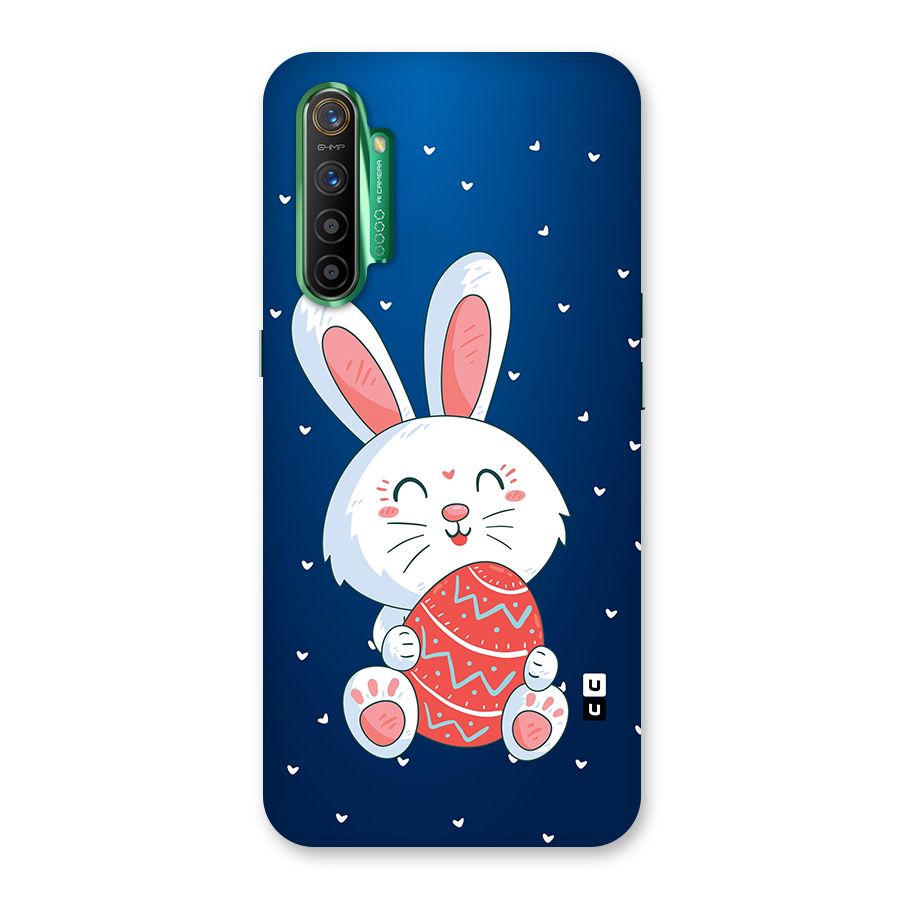 Happy Festive Bunny Glass Back Case for Realme X2
