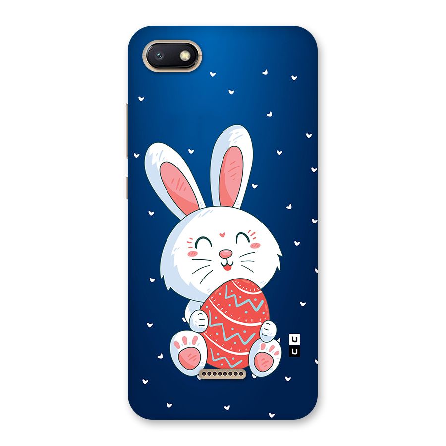 Happy Festive Bunny Back Case for Redmi 6A