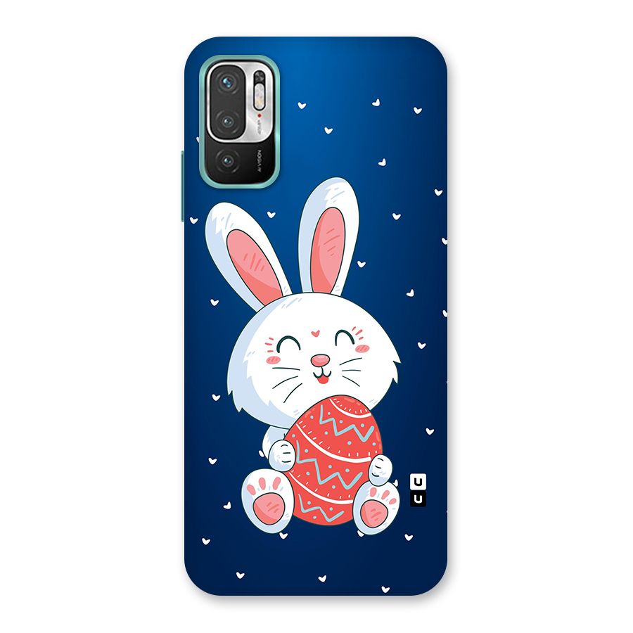 Happy Festive Bunny Back Case for Redmi Note 10T 5G