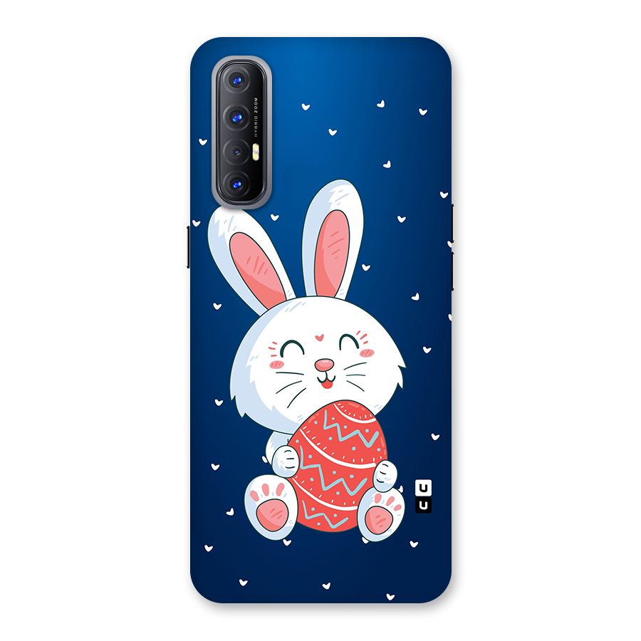 Happy Festive Bunny Back Case for Reno3 Pro