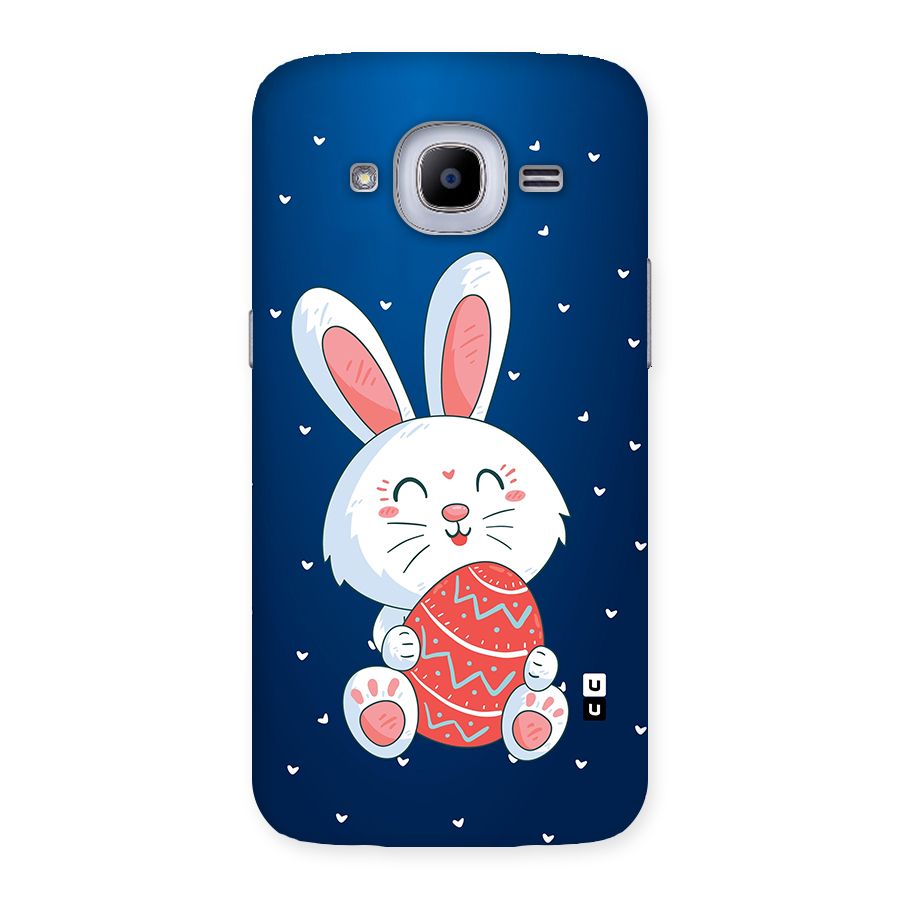 Happy Festive Bunny Back Case for Samsung Galaxy J2 Pro