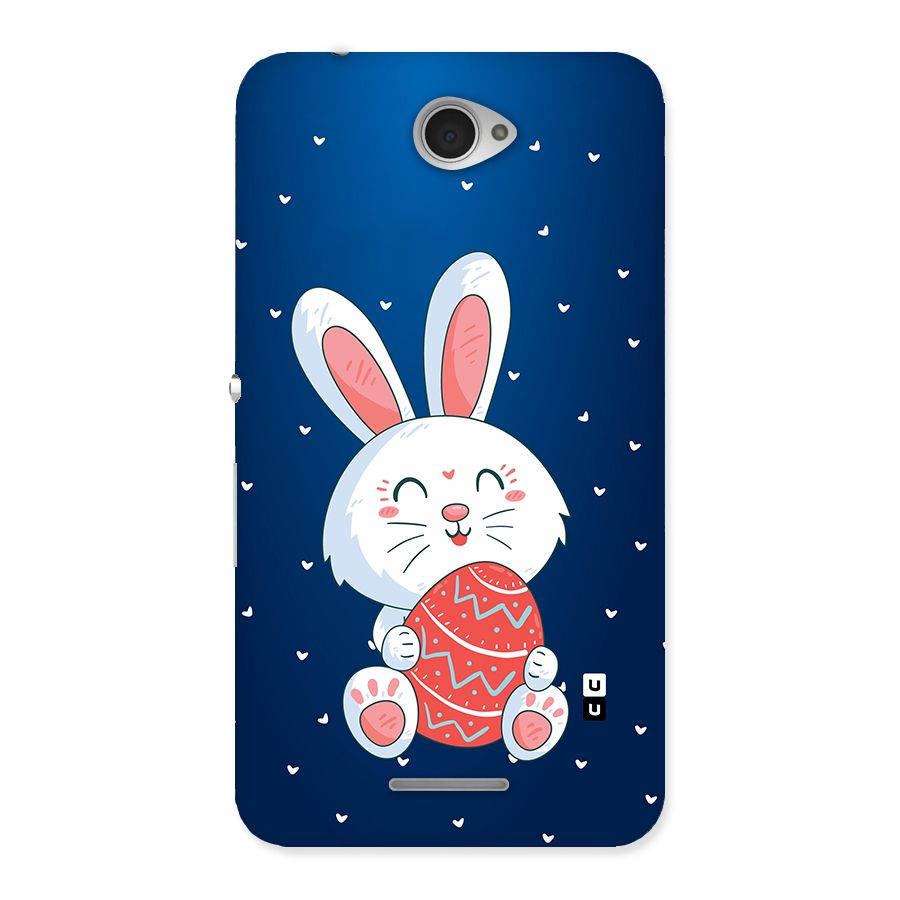 Happy Festive Bunny Back Case for Sony Xperia E4