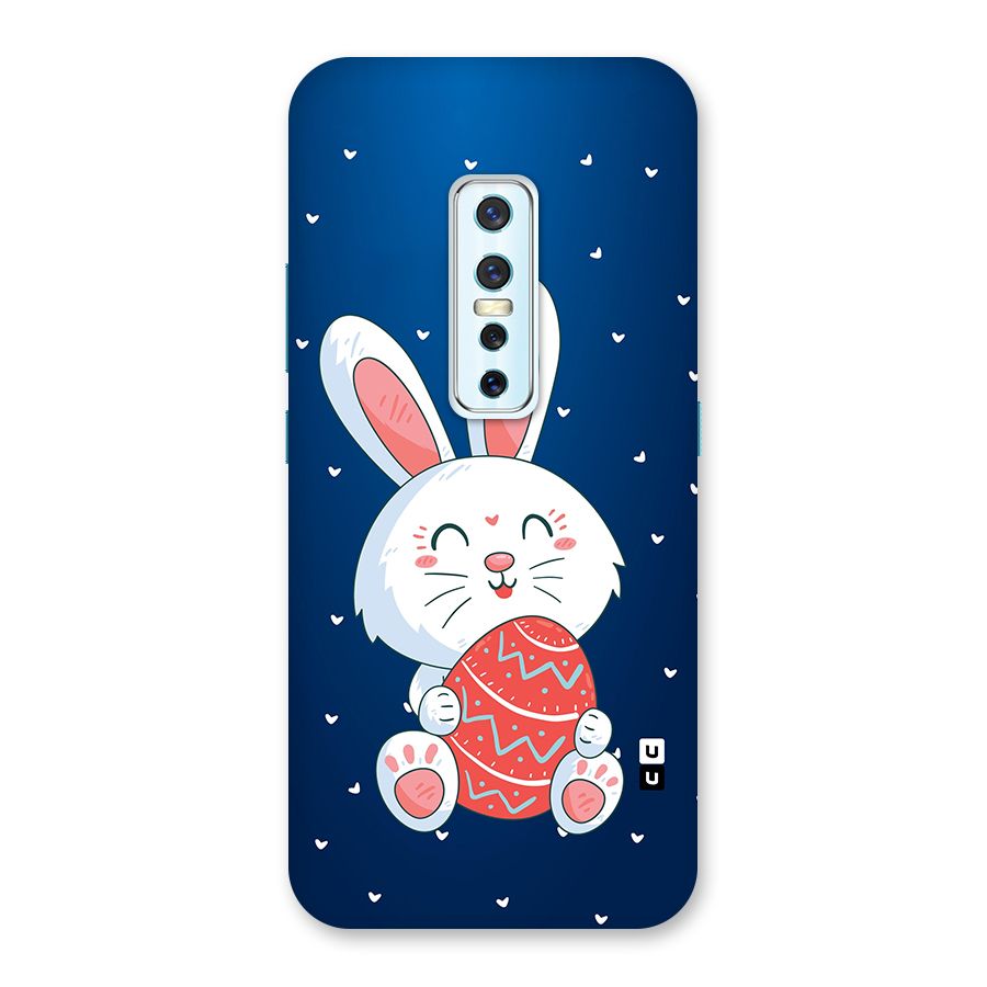 Happy Festive Bunny Back Case for Vivo V17 Pro