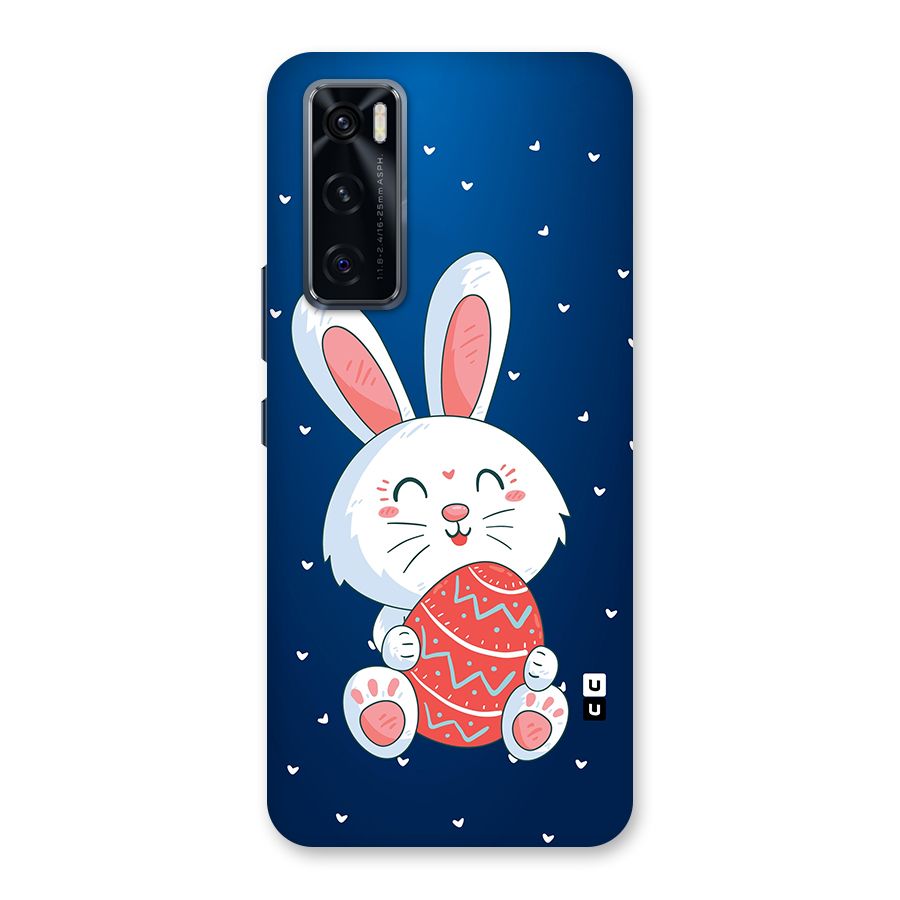 Happy Festive Bunny Back Case for Vivo V20 SE