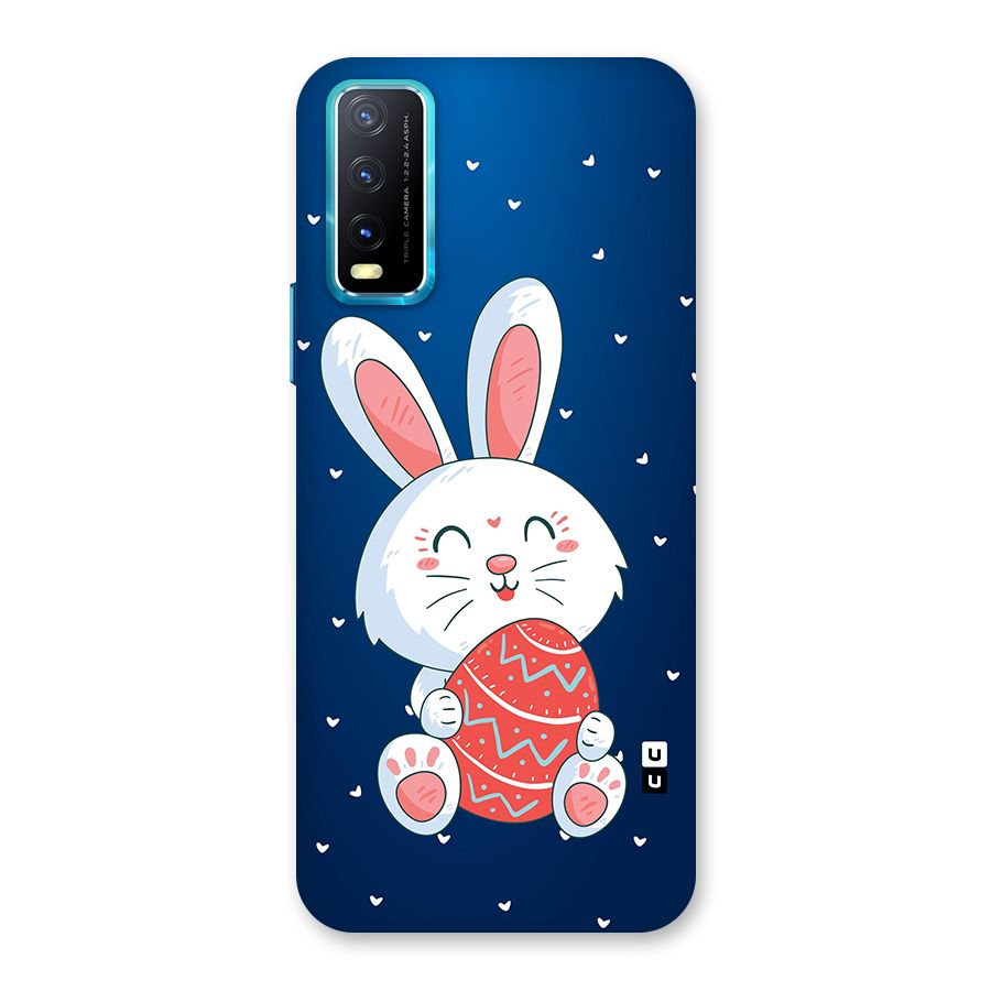 Happy Festive Bunny Back Case for Vivo Y20G