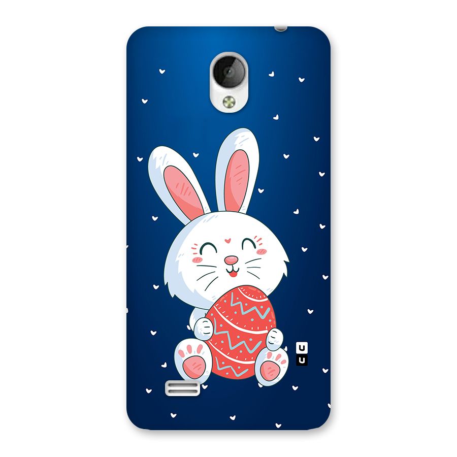 Happy Festive Bunny Back Case for Vivo Y21