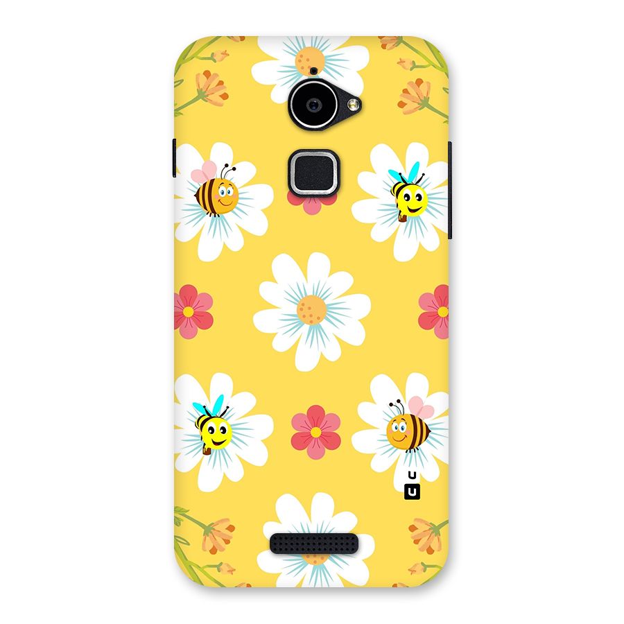 Happy Flowers Back Case for Coolpad Note 3 Lite