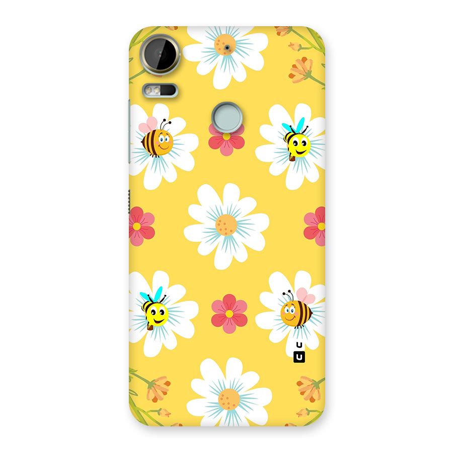 Happy Flowers Back Case for Desire 10 Pro