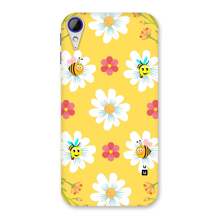 Happy Flowers Back Case for Desire 830