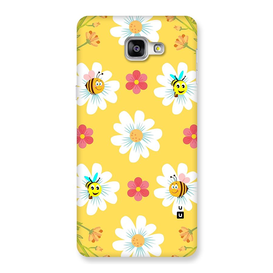 Happy Flowers Back Case for Galaxy A9