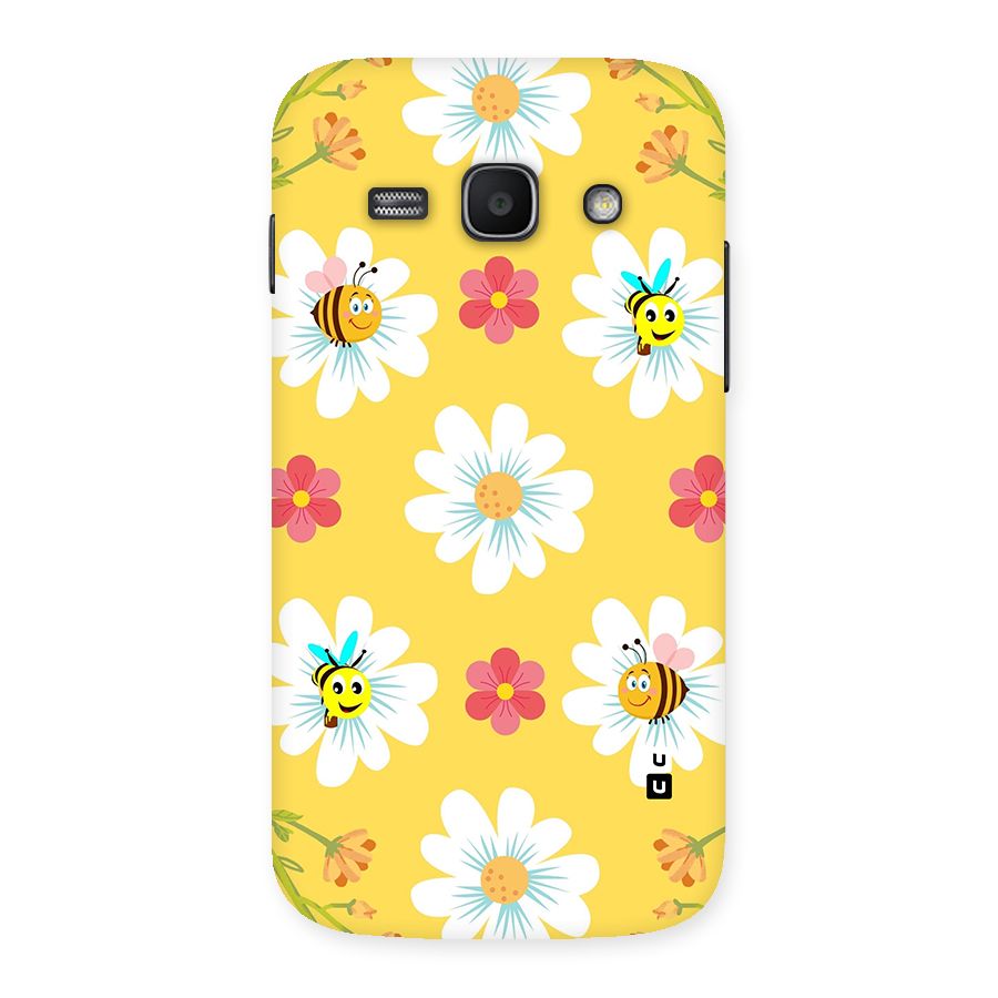 Happy Flowers Back Case for Galaxy Ace 3