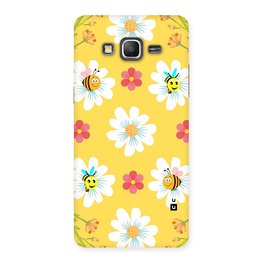 Happy Flowers Back Case for Galaxy Grand Prime