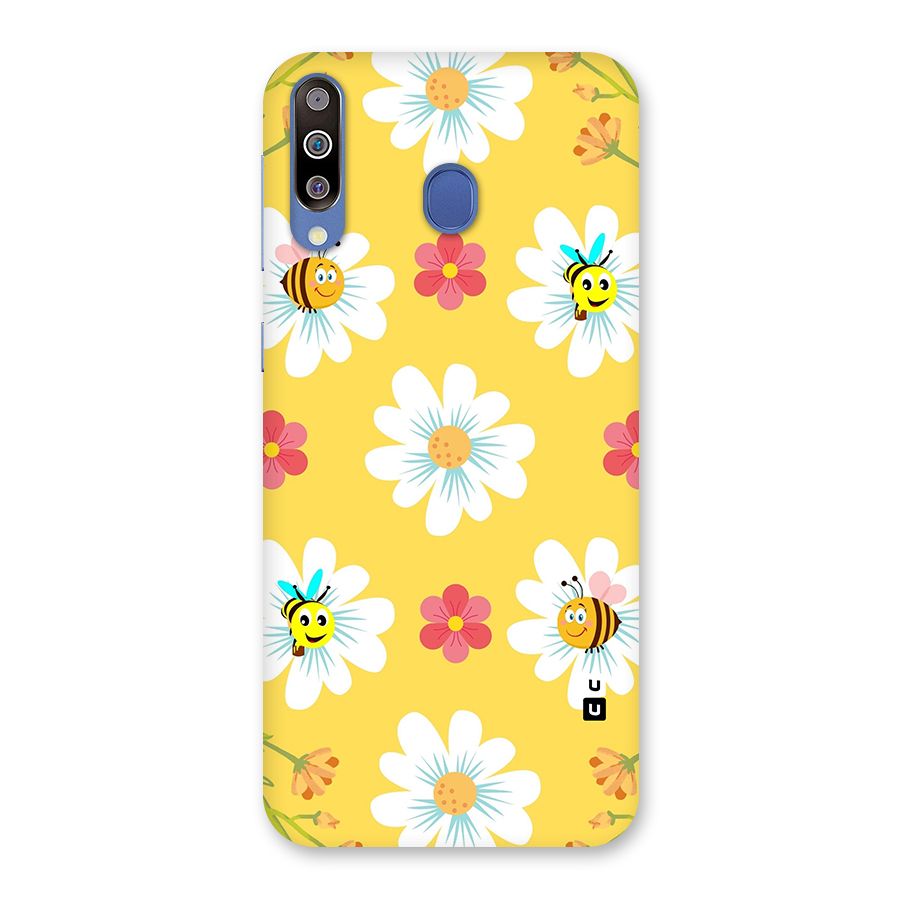 Happy Flowers Back Case for Galaxy M30