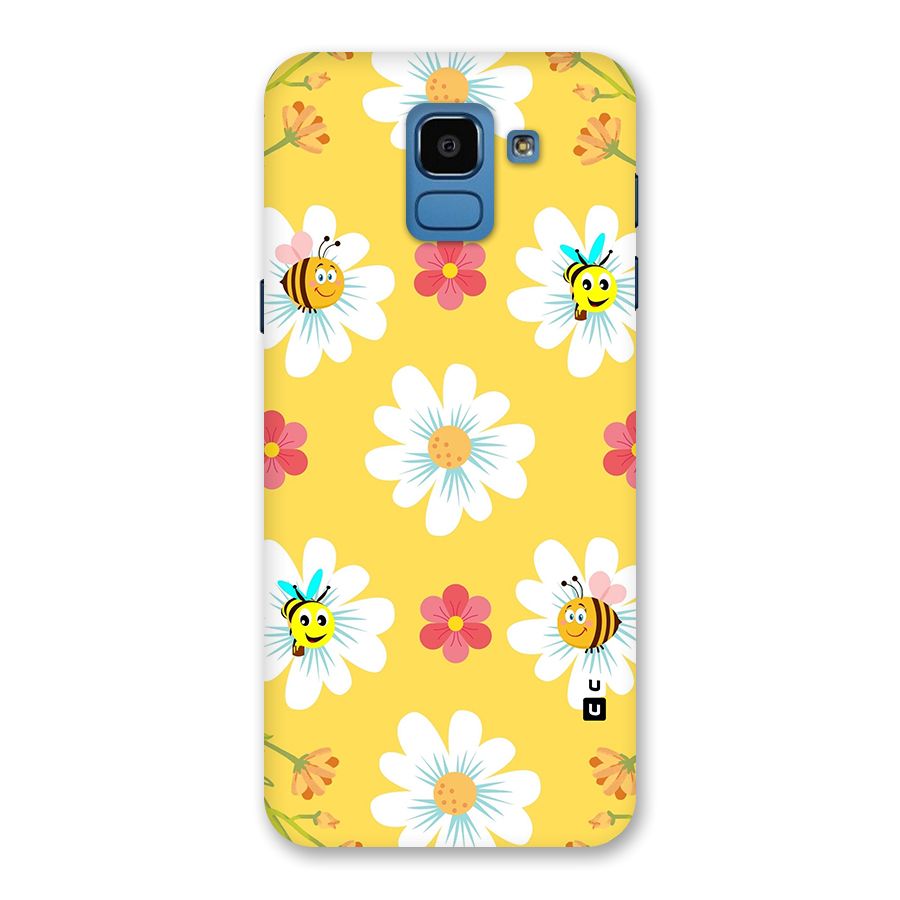 Happy Flowers Back Case for Galaxy On6