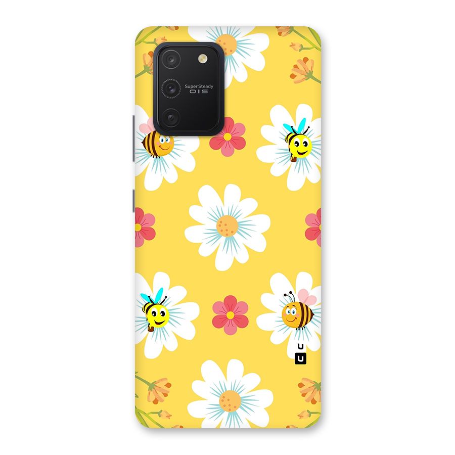 Happy Flowers Back Case for Galaxy S10 Lite