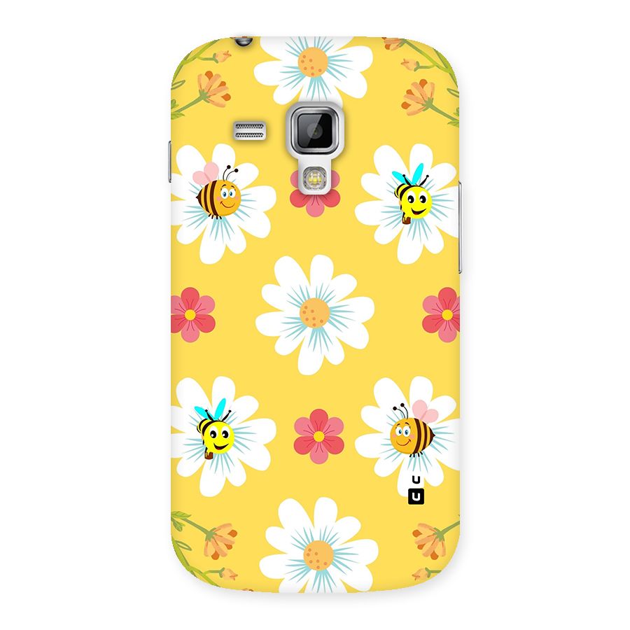 Happy Flowers Back Case for Galaxy S Duos