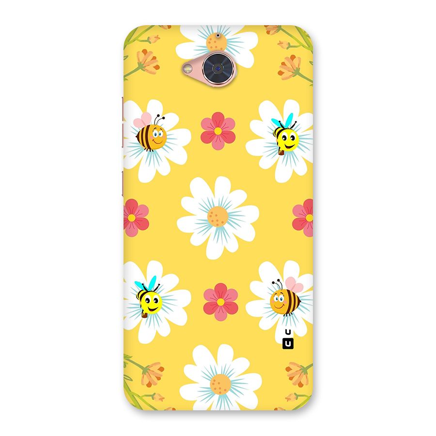 Happy Flowers Back Case for Gionee S6 Pro