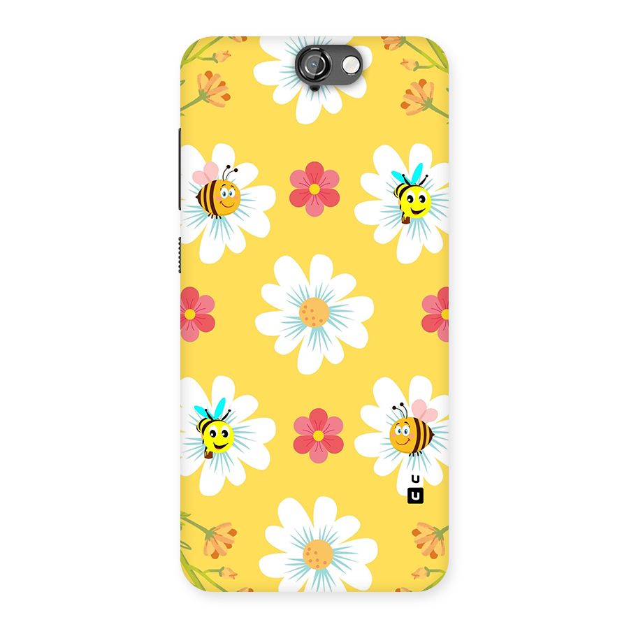Happy Flowers Back Case for HTC One A9