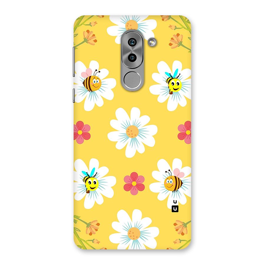 Happy Flowers Back Case for Honor 6X