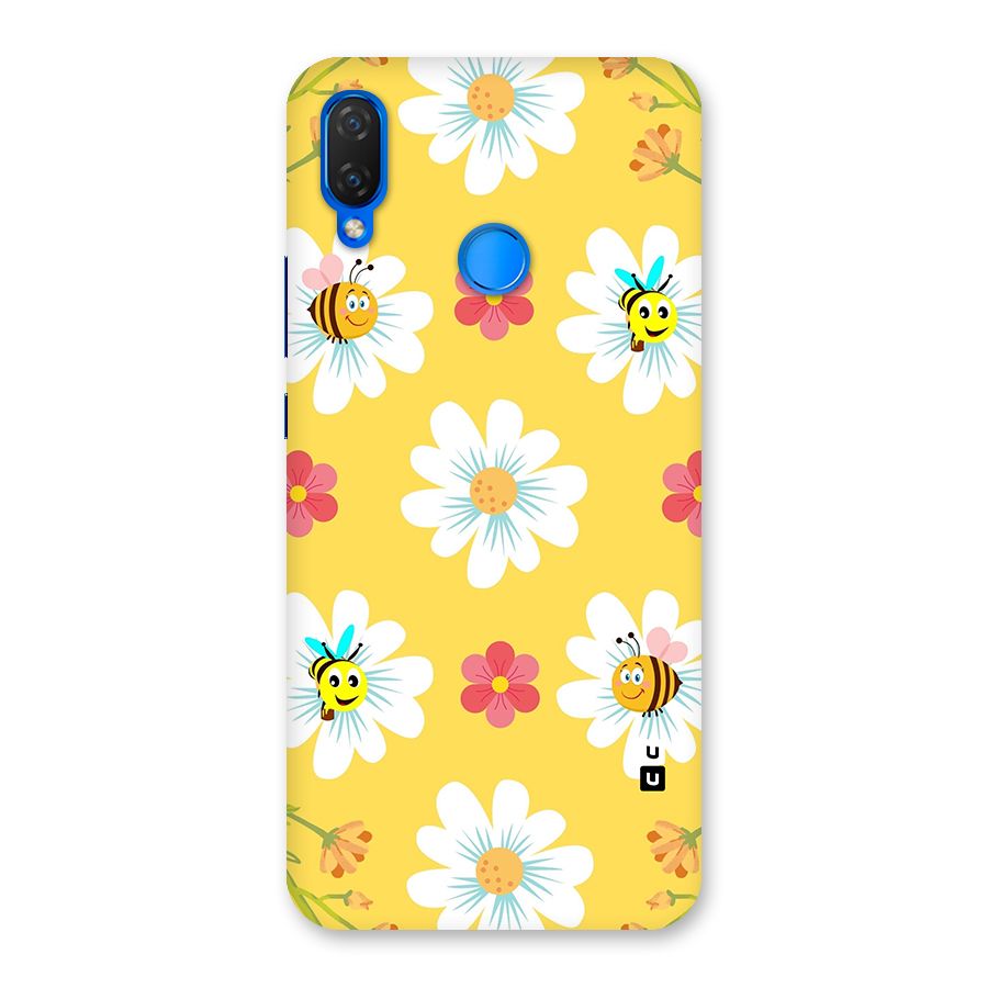 Happy Flowers Back Case for Huawei P Smart+