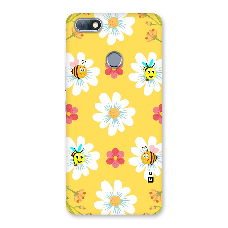 Happy Flowers Back Case for Infinix Note 5