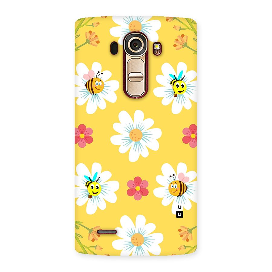 Happy Flowers Back Case for LG G4