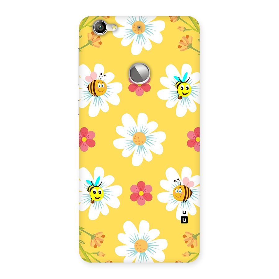Happy Flowers Back Case for LeTV Le 1s