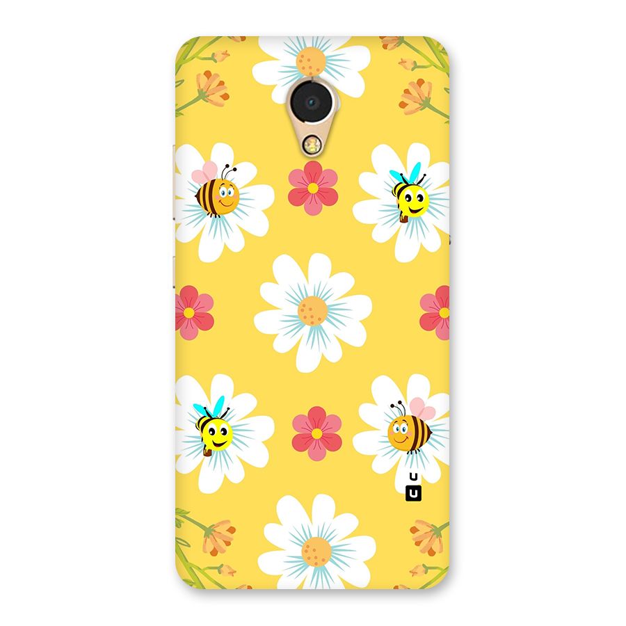 Happy Flowers Back Case for Lenovo P2