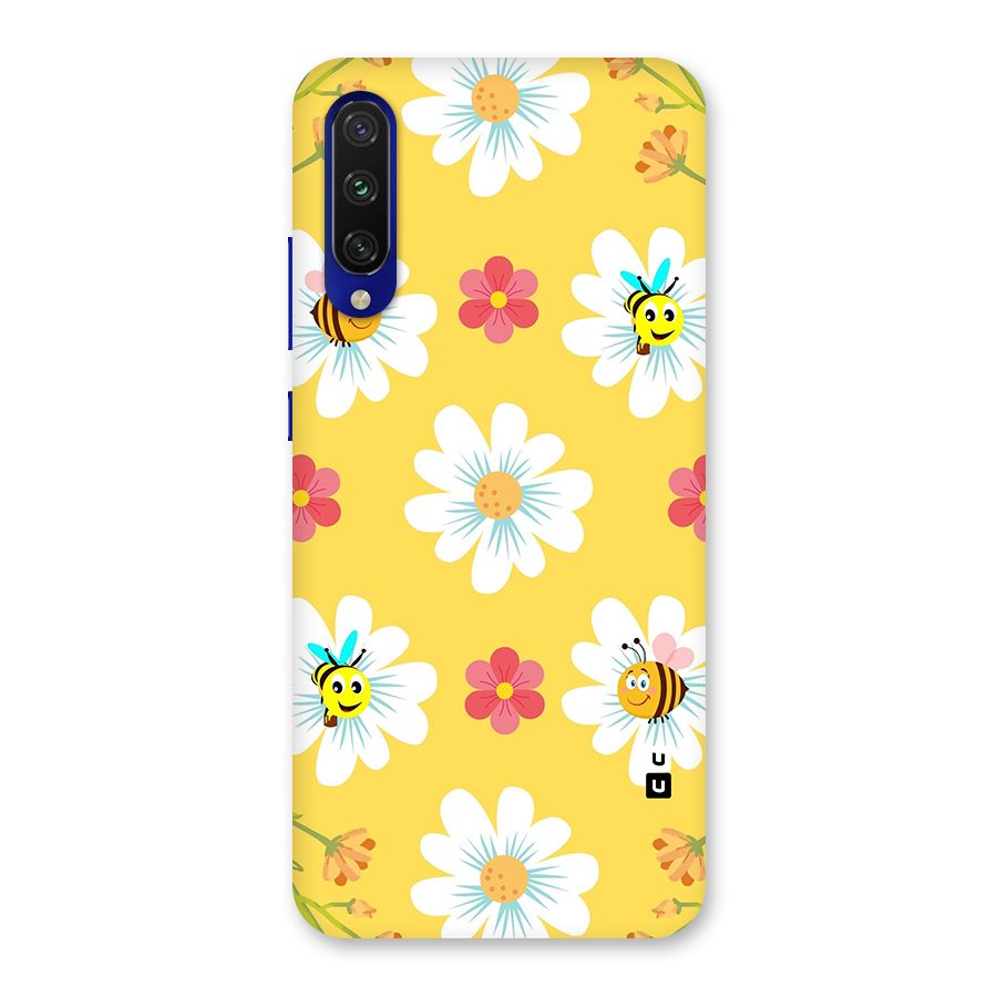 Happy Flowers Back Case for Mi A3