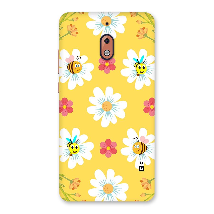 Happy Flowers Back Case for Nokia 2.1