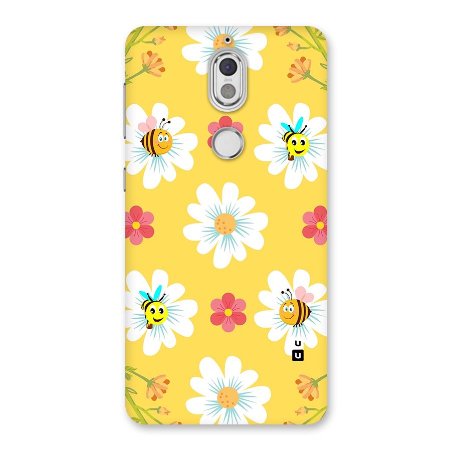Happy Flowers Back Case for Nokia 7
