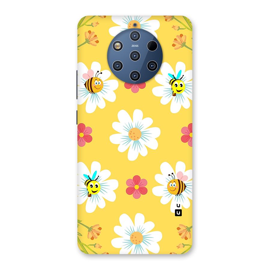 Happy Flowers Back Case for Nokia 9 PureView