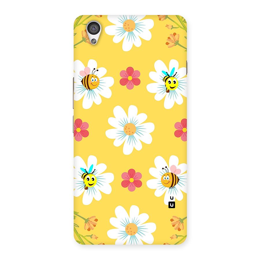 Happy Flowers Back Case for OnePlus X